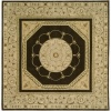 Versailles Palace VP1 Square Rug, Brown, 8.0-Feet