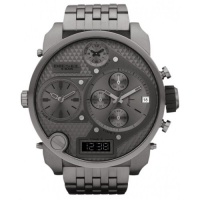 Diesel Gents Super Bad Ass Gunmetal Watch