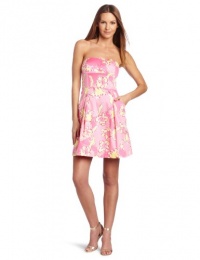 Lilly Pulitzer Women's Blossom Lilly Day Dress, Hotty Pink Day Lilly, 6