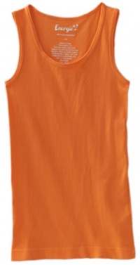 Energie Girls 7-16 Seamless Scoop Neck Tank Top, Orange, Large/X-Large