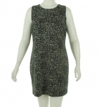 Michael Kors Sleeveless Stretch Dress Bone XL