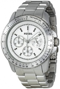 Fossil Men's CH2745 Stella Silver Dial Watch