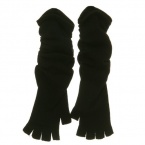 Fingerless Long Glove - Black W20S44E - clover