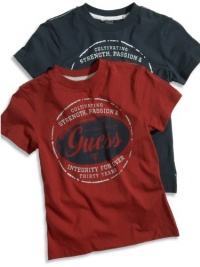 GUESS Kids Boys Little Boy GUESS Kids Boys Screen T-Shirt, RED (5/6)