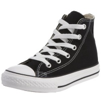 Converse Children's Chuck Taylor All Star Hi Canvas Sneaker Black 11 M US