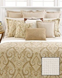 Lauren Ralph Lauren Bedding, Desert Spa Basketweave King Blanket - White