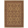 Couristan Royal Kashimar 8132/2607 All Over Vase Area Rug - Hazelnut