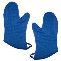 Now Designs Oven Mitt Set of 2, Royal