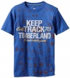 Timberland Boys 8-20 Big Keep Track Tee, Blue, X-Large