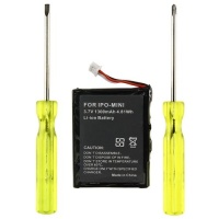 eForCity 1300mAh Battery and Screwdriver for 4GB/6GB iPod mini