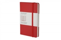 Moleskine Classic Notebook, Pocket, Squared, Red, Hard Cover (3.5 x 5.5) (Classic Notebooks)