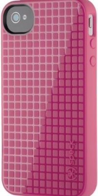 Speck Products PixelSkin HD Case for iPhone 4/4S - 1 Pack - Carrying Case - Retail Packaging - French Rose