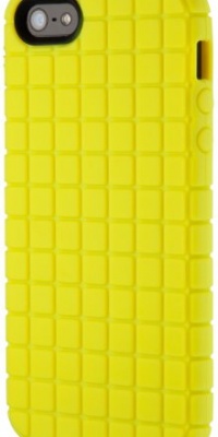 Speck Products PixelSkin Rubberized Case for iPhone 5 & 5S - Retail Packaging - Lemongrass Yellow