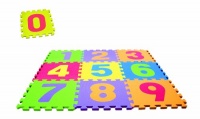 Edushape Edu Tiles - Numbers, 10 Piece Set