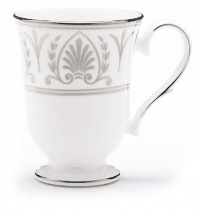 Lenox Royal Hannah Platinum Ivory China Accent Mug