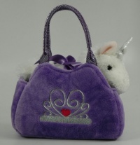 Aurora World Princess Unicorn Fancy Pals Pet Carrier Purse