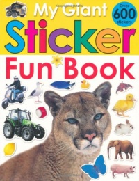 My Giant Sticker Fun Book (with CD)