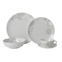 Mikasa Sparkle Circles 5-Piece Placesetting