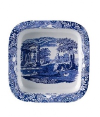 Spode Blue Italian Square Dish