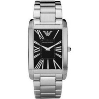 Armani Super Slim Black Dial Men's watch #AR2053