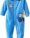 Carter's Watch the Wear Baby-Boys Newborn Tough Guy Coverall, Blue, 0-3 Months