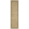 Nourison Zanibar Large Scroll Ivory 2.0-Feet by 5.9-Feet Polyacrylic Area Rug