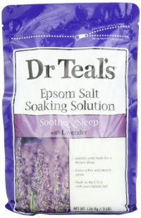 Dr. Teal's Epsom Salt Soaking Solution, Lavender, 48 Ounce