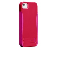 iPhone 5 Pop! Cases with Stand - Olo by Case-Mate - Ruby Red/Shocking Pink