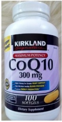 Kirkland Signature CoQ10 300 mg, 100 Softgels