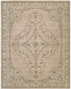 Area Rug 3x5 Rectangle Transitional Beige Color - Nourison Versailles Palace Collection