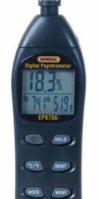 General Tools EP8706 Digital Psychrometer