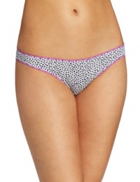 ck one Women's One Cotton Bikini, Rock Garden Print, Medium