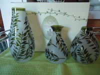 Lenox Botanical Boutique Set of 3 Posy Vases - small bud vases