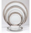 Philippe Deshoulieres Trianon Platinum 20 Piece Place Settings