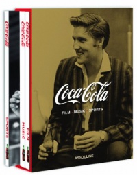 Coca Cola Slipcase Set of 3: Film, Music, Sports