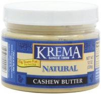 Krema Cashew Butter, 12-Ounce (Pack of 3)