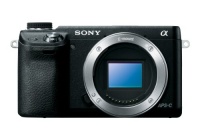 Sony NEX-6/B 16.1 MP Compact Interchangeable Lens Digital Camera with 3-Inch LED - Body Only (Black)