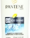 Pantene Ice Shine 2-In-1 Shampoo & Conditioner 12.6 Fl Oz (Pack of 2)