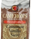 CAMERON'S Whole Bean Coffee, Cinnamon Vanilla Swirl, 12-Ounce