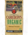 Cameron's Organic Intense French Whole Bean Coffee, 10-Ounce Bags (Pack of 3)