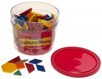 Plastic Pattern Blocks (Set of 250)