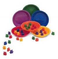 Baby Bear Sorting Set; 6 Colors; 102 Bears Per Pack; no. LER0739