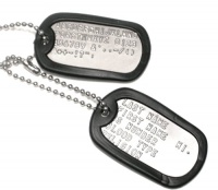 Custom Military Dog Tags Army ID