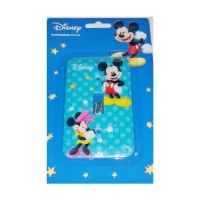 Disney Mickey and Minnie Mouse Switchplate Cover - Kids Nursery Bedroom Playroom Wall Decor