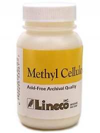 Lineco Methyl Cellulose Adhesive 1 1/2 oz. bottle