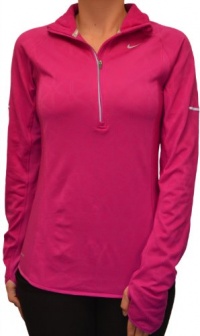 NIKE ELEMENT THERMAL HALF-ZIP (WOMENS) - L