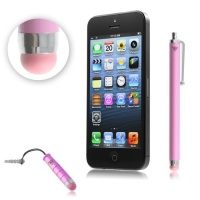 Chromo Inc® Newest Trend in Stylus Pen - All-Pink Fashion Styli Set. These are Color Matched Monochrome Stylus. Pink Full Size and Mini Micro Stylus Pen with color matched Body & Tip Color for use with the iPhone iPad Kindle Galaxy Note Nook iPod Touch