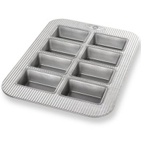 USA Pans Mini Loaf Panel Pan, 8 Wells