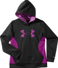 Under Armour Girls' Armour® Fleece Storm Big Logo Hoodie