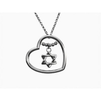 Sterling Silver Star of David Necklace